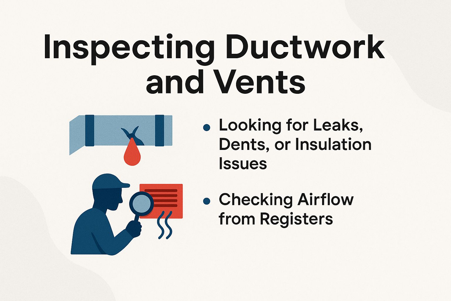 Inspecting Ductwork and Vents